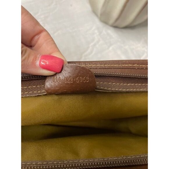 Preloved Vintage Gucci BB Beige Brown PVC Canvas Clutch/Purse – Modified for Str - Picture 6 of 6